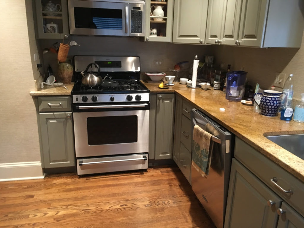 Kitchen Counter - Before