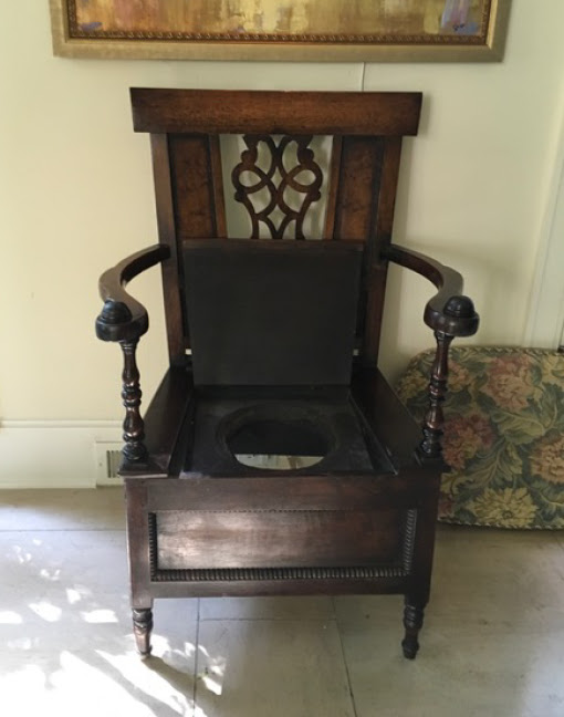 Antique "Potty" Chair