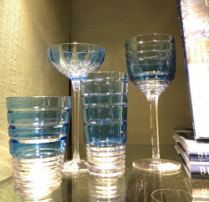 Blue Glassware