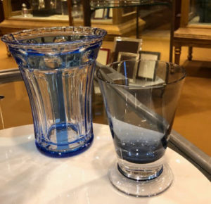 Blue Glassware