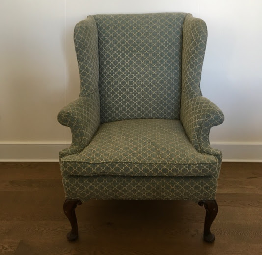Reupholstered Chair - After