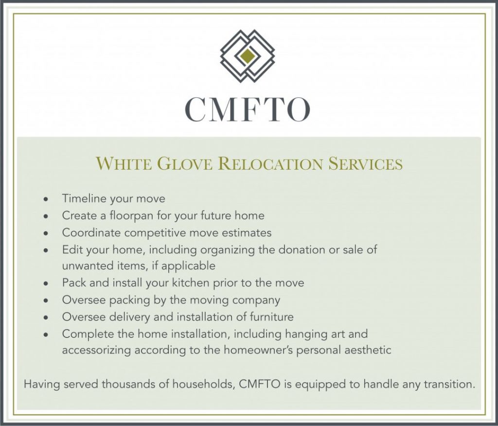 CMFTO White Glove Relocation Services